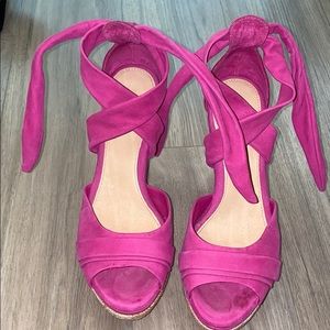 UGG Suede wedge espadrille